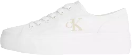 Calvin Klein Sneakers Donna Vulcanizzate Flatform Profilo Basso