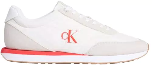 Calvin Klein Runner Retrò Uomo Ess Mix Mat Low Top Sneakers