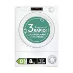 Candy Smart Pro CRO EH8N2TE-S Asciugatrice Pompa di Calore Wi-Fi, Stiro Facile, Classe D