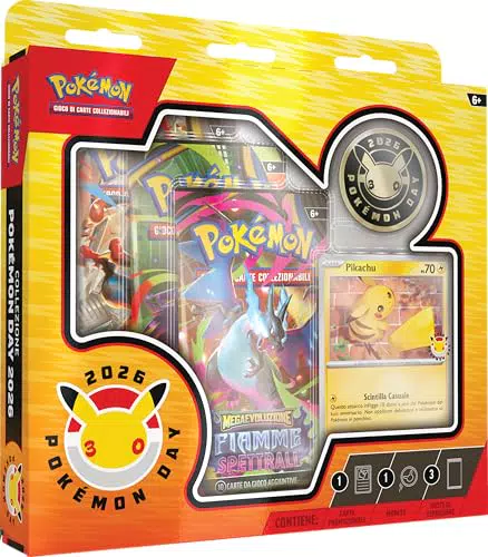 Pokémon GCC Collezione Pokémon Day 2026 Carta Promozionale Olografica Edizione Italiana