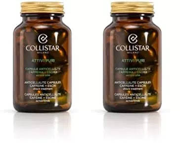 Collistar Capsule Anticellulite Caffeina Escina per Uso Esterno e Massaggi Professionali