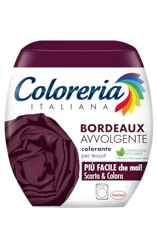 Coloreria Italiana Colorante per Tessuti e Vestiti in Lavatrice