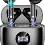 Cuffie Bluetooth Auricolari Bluetooth 5.4, Cuffie Wireless con 4 ENC Cancellazione Rumore Mic