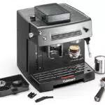 Cuisinart Macchina da Caffè Espresso 20 Bar Macinacaffè Montalatte 16 Programmi