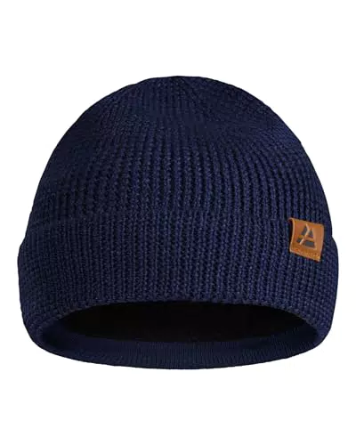 Danish Endurance Berretto Invernale in Lana Merino con Fodera in Pile Uomo Donna