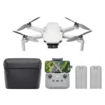 DJI Mini 4K Drone Combo con Fotocamera UHD, Stabilizzatore 3 Assi, 2 Batterie