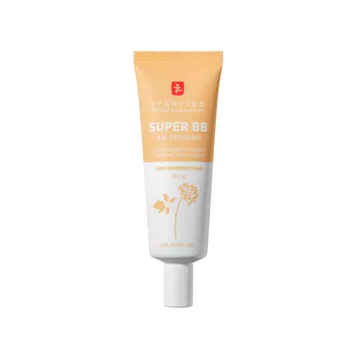 Erborian Super BB Crema Ginseng Viso Alta Coprenza Anti-Imperfezioni SPF 20