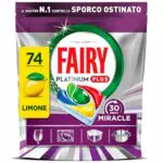 Fairy 30 Minuti Miracle Detersivo Lavastoviglie Pastiglie Potente Cicli Brevi