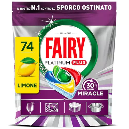 Fairy 30 Minuti Miracle Detersivo Lavastoviglie Pastiglie Potente Cicli Brevi