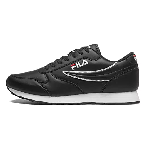 FILA Orbit Men, Scarpe da Ginnastica Basse Uomo, Nero