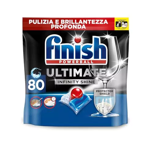 Finish Ultimate Infinity Shine Pastiglie per Lavastoviglie