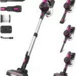 Generico Aspirapolvere Senza Fili Potente Scopa Elettrica per Tappeti e Peli Animali