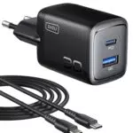 INIU Caricatore USB C 30W GaN 2 Porte, PD Rapido per iPhone, Samsung, Xiaomi, Pixel