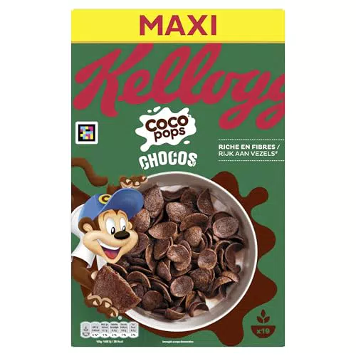 Kellogg's Coco Pops Barchette al Cioccolato con Frumento Tostato