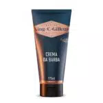 King C. Gillette Crema Da Barba Idratante Uomo Per Pelli Sensibili Cura E Rasatura
