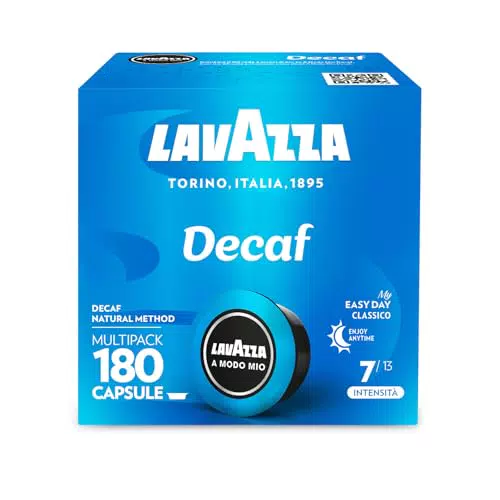Lavazza A Modo Mio Dek Cremoso Capsule Caffè Decaffeinato 100% Arabica Espresso