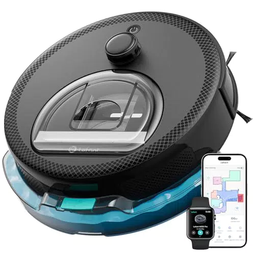 Lefant M330 Pro Robot Aspirapolvere Lavapavimenti con Mappatura Laser e Alexa