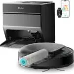 Lefant M5 Pro Robot Aspirapolvere Lavapavimenti con Autopulizia, Laser e Auto-Svuotamento