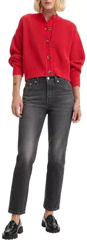 Levi's 501 Crop Jeans Donna Modello Classico Denim