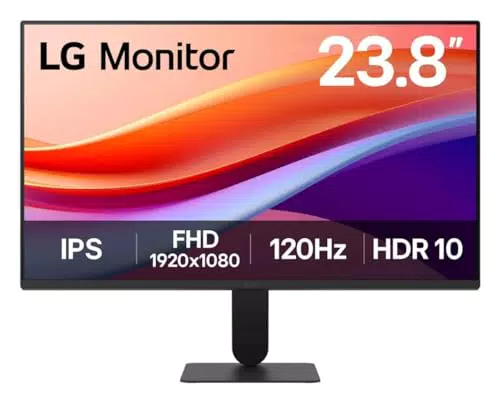 LG 24U411A Monitor 24 Pollici Full HD IPS HDR10 120Hz 1ms HDMI VGA sRGB 99%