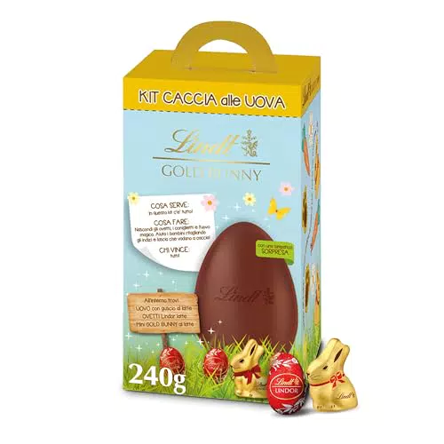 Lindt Gold Bunny Kit Caccia alle Uova per Bambini