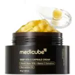 Medicube Deep Vitamin C Golden Capsule Crema Idratante Viso Antirughe Coreana