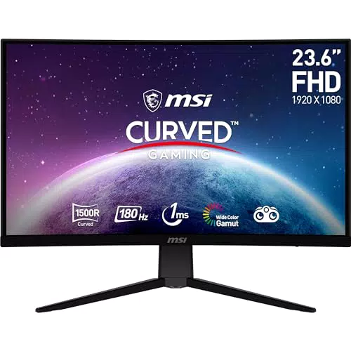 MSI G2422C Monitor Gaming 23,6" FHD 180Hz 1ms VA Adaptive Sync HDMI DP