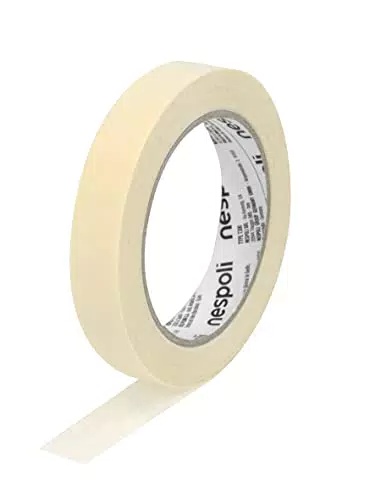 Nespoli Nastro Adesivo per Mascheratura Interni Carta Gommata per Verniciatura Fai da Te