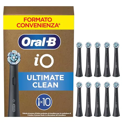 Oral-B Testine Ricambio iO Series Ultimate Clean per Spazzolino Elettrico