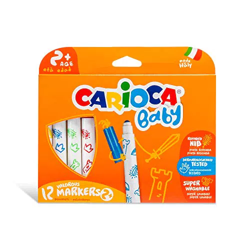 Carioca Baby Marker Pennarelli Lavabili per Bambini