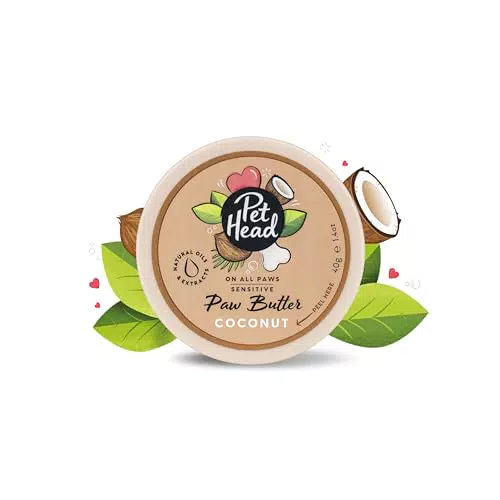 Pet Head On All Paws Burro Idratante Zampette e Naso Vegan, Formula Delicata Cuccioli