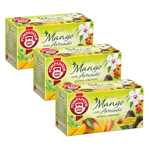 Pompadour Infuso Mango e Avocado Esotico e Fruttato Vegan Senza Glutine