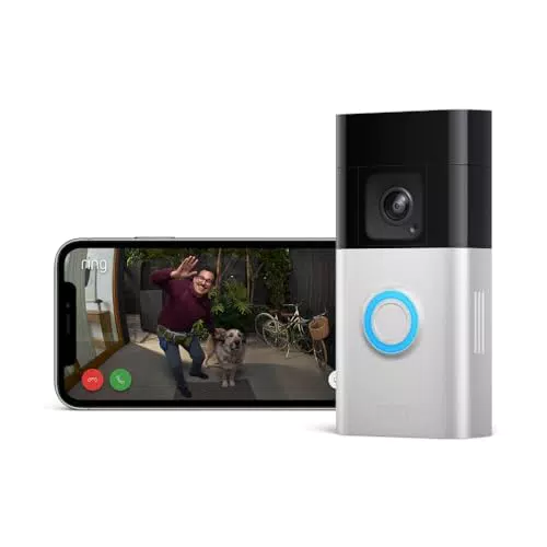 Amazon Ring Battery Video Doorbell Pro Videocitofono Wireless Rilevamento 3D Wi-Fi