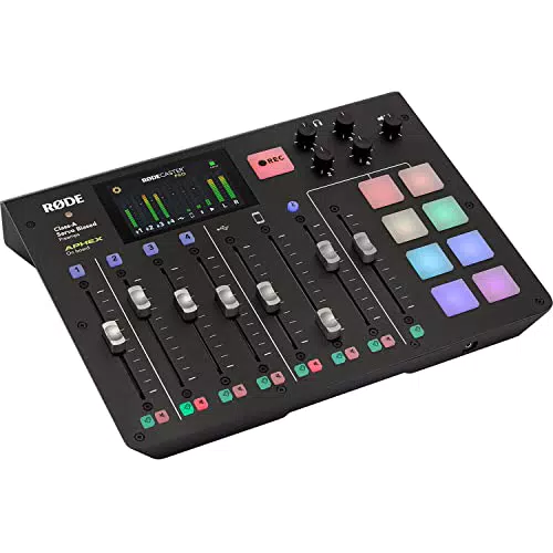 Rode Rodecaster Pro Console Audio All-in-One per Podcast e Produzione Professionale