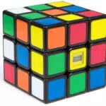 Rubik's Cubo 3x3 con Timer, Rompicapo Antistress per Adulti e Bambini da 8 Anni