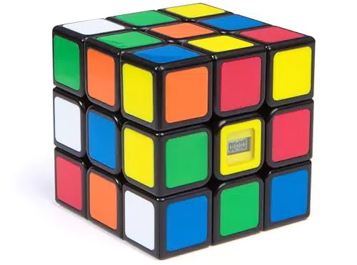 Rubik's Cubo 3x3 con Timer, Rompicapo Antistress per Adulti e Bambini da 8 Anni