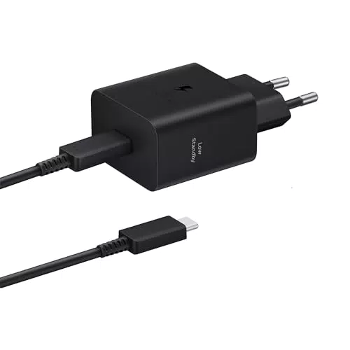 Samsung EP-T4511 Caricabatterie Originale 45W Super Fast Charging con USB-C e Cavo