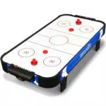 SereneLife Air Hockey da Tavolo con Motore Potenziato, Segnapunti e Accessori Inclusi