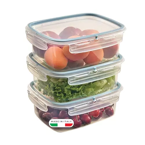 Snips Set Contenitori Alimenti con Coperchio Salva Freschezza Made in Italy
