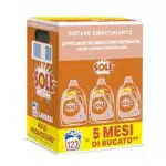 Sole Detersivo Lavatrice Liquido Potere Smacchiante Formula Igienizzante