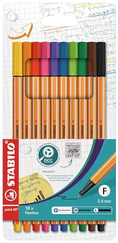 STABILO Point 88 Fineliner Astuccio