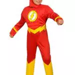 DC Comics Costume The Flash Bambino Originale Maschera Supereroe
