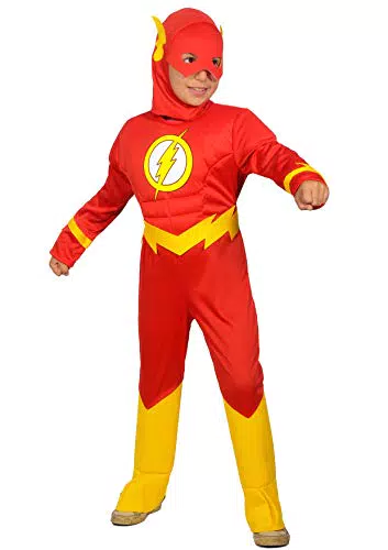 DC Comics Costume The Flash Bambino Originale Maschera Supereroe