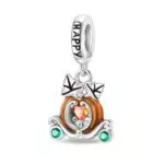 Tinslo Charm in Argento 925 con Zirconi Compatibile con Braccialetti Pandora