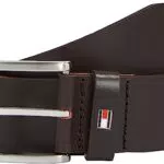 Tommy Hilfiger Cintura Uomo New Denton 4.0 Belt Cintura in Pelle