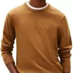 Tommy Hilfiger Pullover Uomo Essential Cotton con Scollo Rotondo