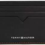 Tommy Hilfiger Porta Carte Uomo TH Edge Portafoglio Slim Elegante