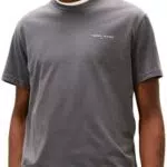 Tommy Jeans Maglietta a Maniche Corte Tjm Slim Linear Chest Tee Uomo