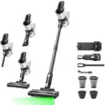 VACTechPro F02 Lite Scopa Elettrica Senza Fili Potente con Filtraggio 8 Strati