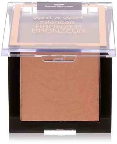 Wet n Wild Color Icon Bronzer Sunset Striptease Abbronzante Viso Naturale Vegano